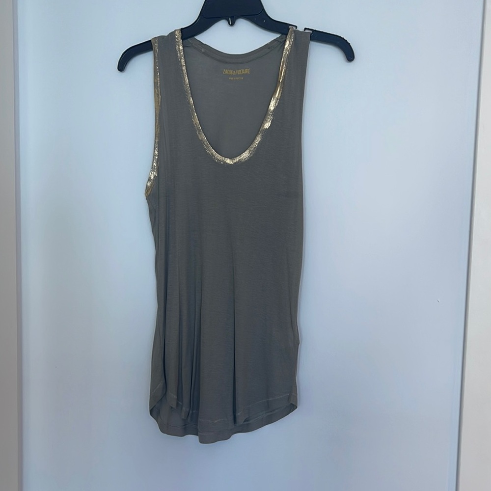 Zadig & Voltaire green top